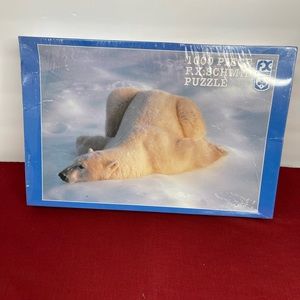 F. X. Schmid 1000 pc Polar Bear Puzzle Unopened.